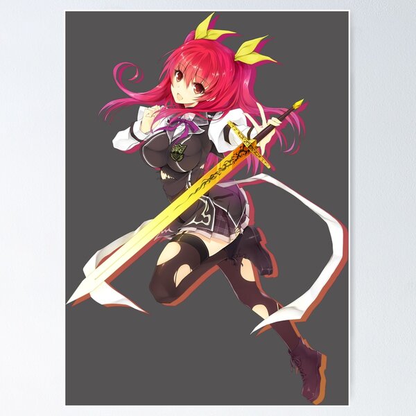 Print Scroll Rakudai Kishi No Cavalry Poster Wall Picture Stella Vermillion  Canvas Kurogane Shizuku Hanging Painting Home Decor - Painting &  Calligraphy - AliExpress