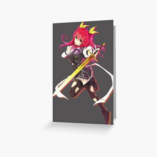 Rakudai Kishi No Cavalry - Stella Vermillion - Best Girl Greeting Card for  Sale by Roysdenda59