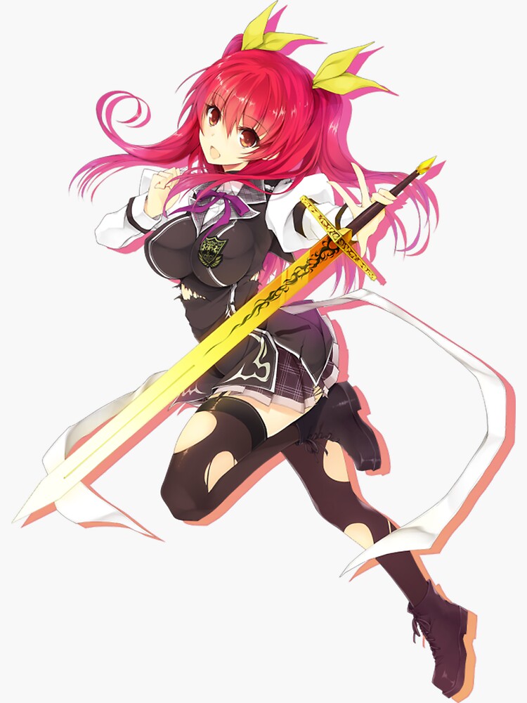 Rakudai Kishi no Cavalry - Stella Vermillion Sticker for Sale by