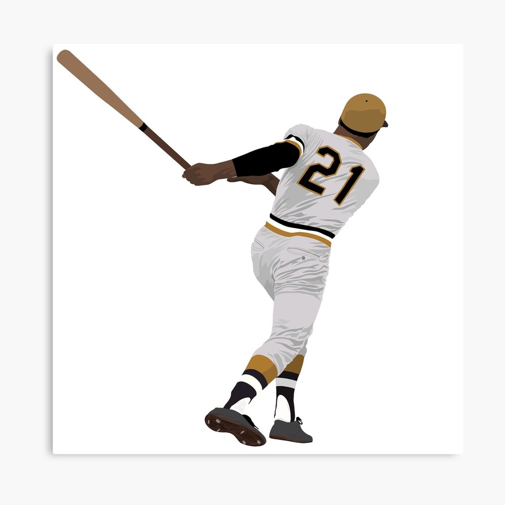 Baseball Legend Roberto Clemente - Johnny Praize - Drawings & Illustration,  Sports & Hobbies, Baseball - ArtPal