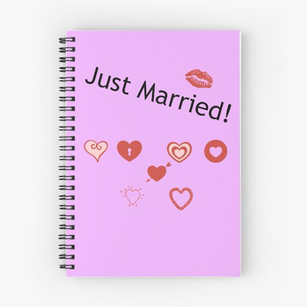 Item preview, Just Married. designed and sold by silviasunflower.