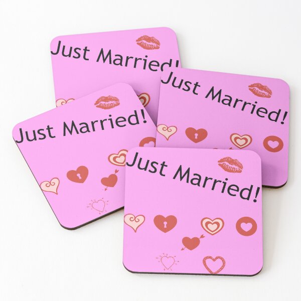 Item preview, Just Married. designed and sold by silviasunflower.