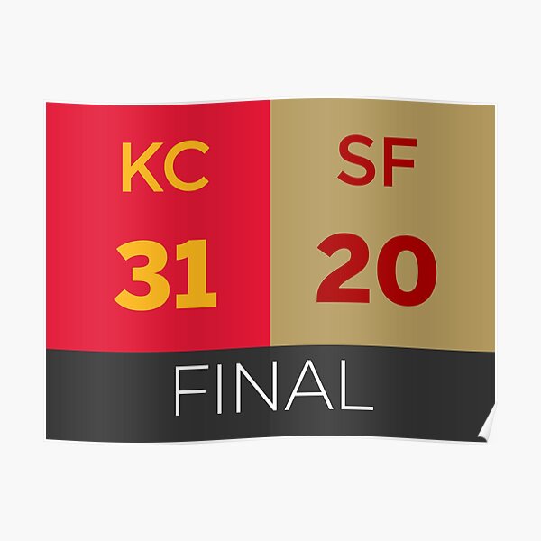 KC 31 SF 20 Poster