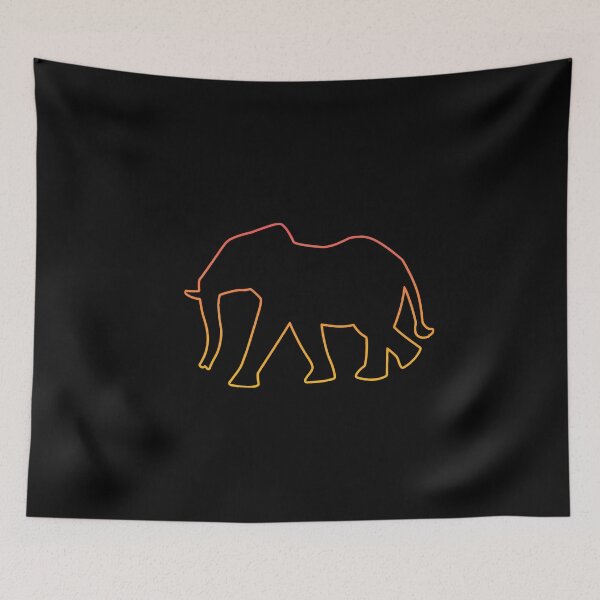 Item preview, Elephant animal Africa elephant wildlife gift designed and sold by redshirtz.