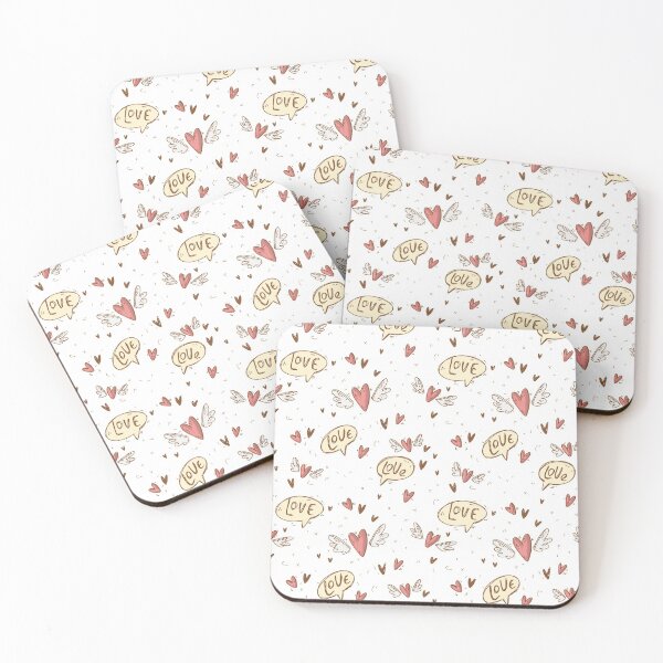Item preview, Love and Hearts Print designed and sold by katloganusa.