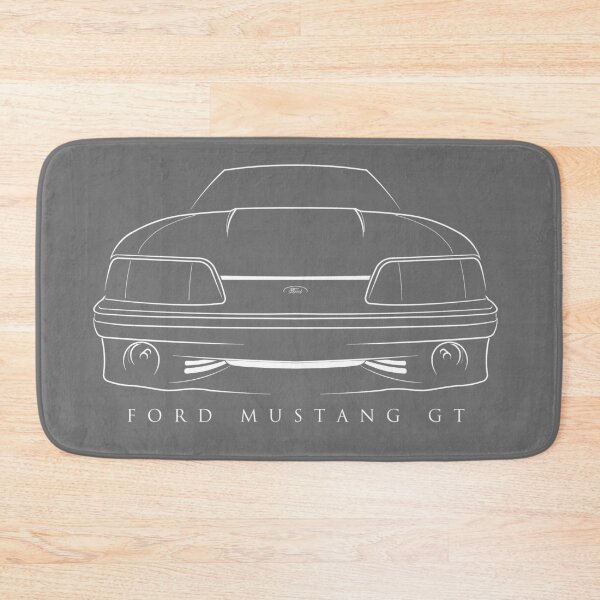 Item preview, Ford Mustang (fox body) - front stencil, white designed and sold by mal-photography.