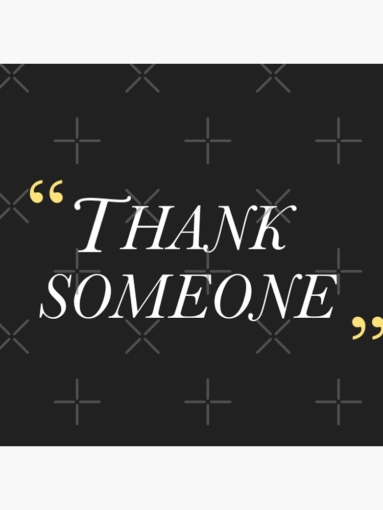 Thank Someone by Lehonani