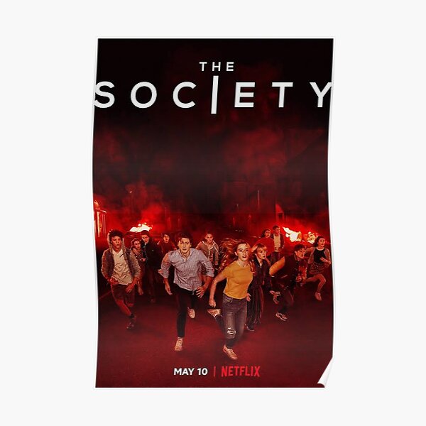 The Society Netflix Poster Póster