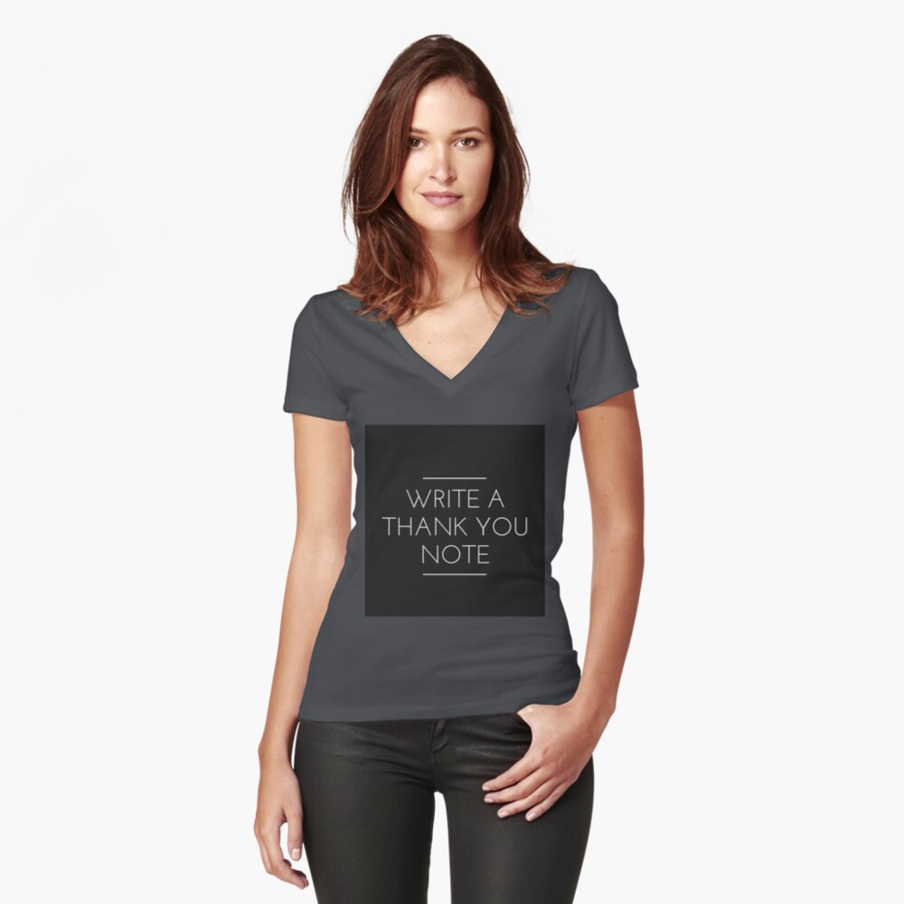 Item preview, Fitted V-Neck T-Shirt designed and sold by Lehonani.
