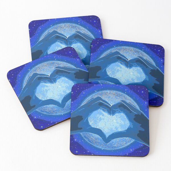 Item preview, My Valentine Blue Heart Painting designed and sold by aventi24.