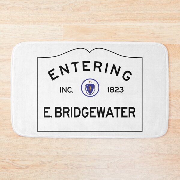 Item preview, Entering East Bridgewater Massachusetts - Commonwealth of Massachusetts Road Sign  designed and sold by NewNomads.
