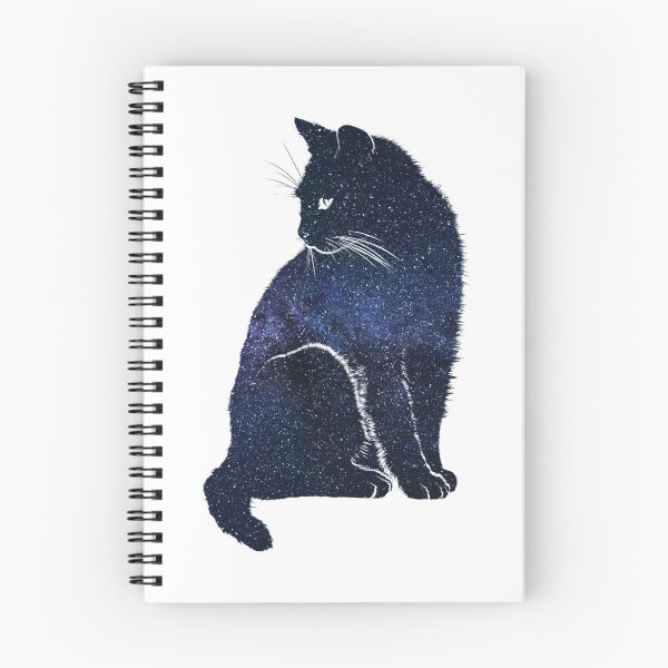 Item preview, Galaxy Cat - Deep Blue Space - Animal Stickers designed and sold by MysticMagpie.