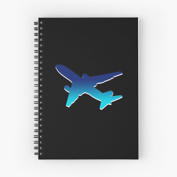 Item preview, Airplane blue Airbus Boing aviation jet gift designed and sold by redshirtz.