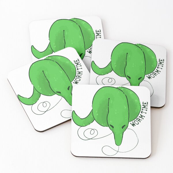 Item preview, Worm Time (green ) designed and sold by dark-wing2.