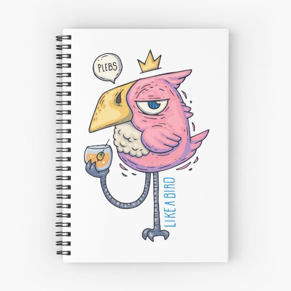 Item preview, Haughty Posh Bird designed and sold by Vector Scout Lab.