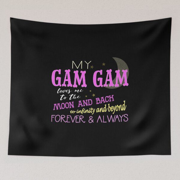 Item preview, My Gam Gam Loves Me to the Moon and Back To Infinity And Beyond Forever And Always designed and sold by nikkidawn74.