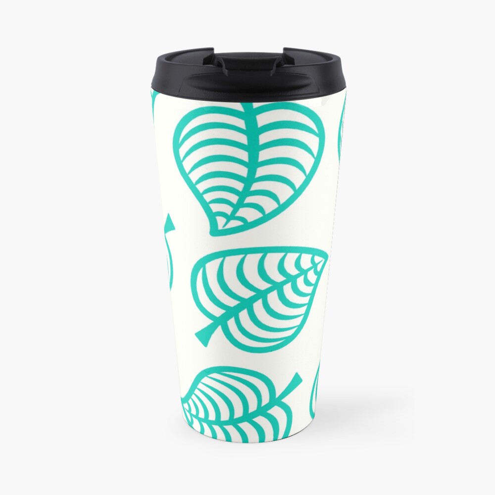 Island Life Pattern | Animal Crossing New Horizons Inspired Pattern Travel Mug