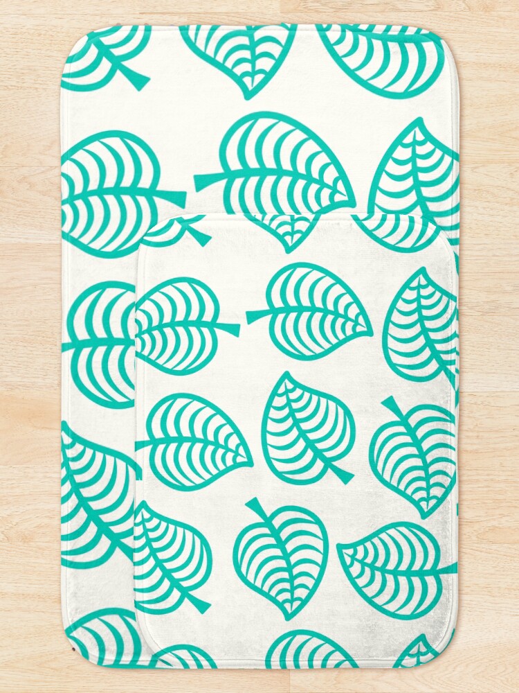 Alternate view of Island Life Pattern | Animal Crossing New Horizons Inspired Pattern Bath Mat