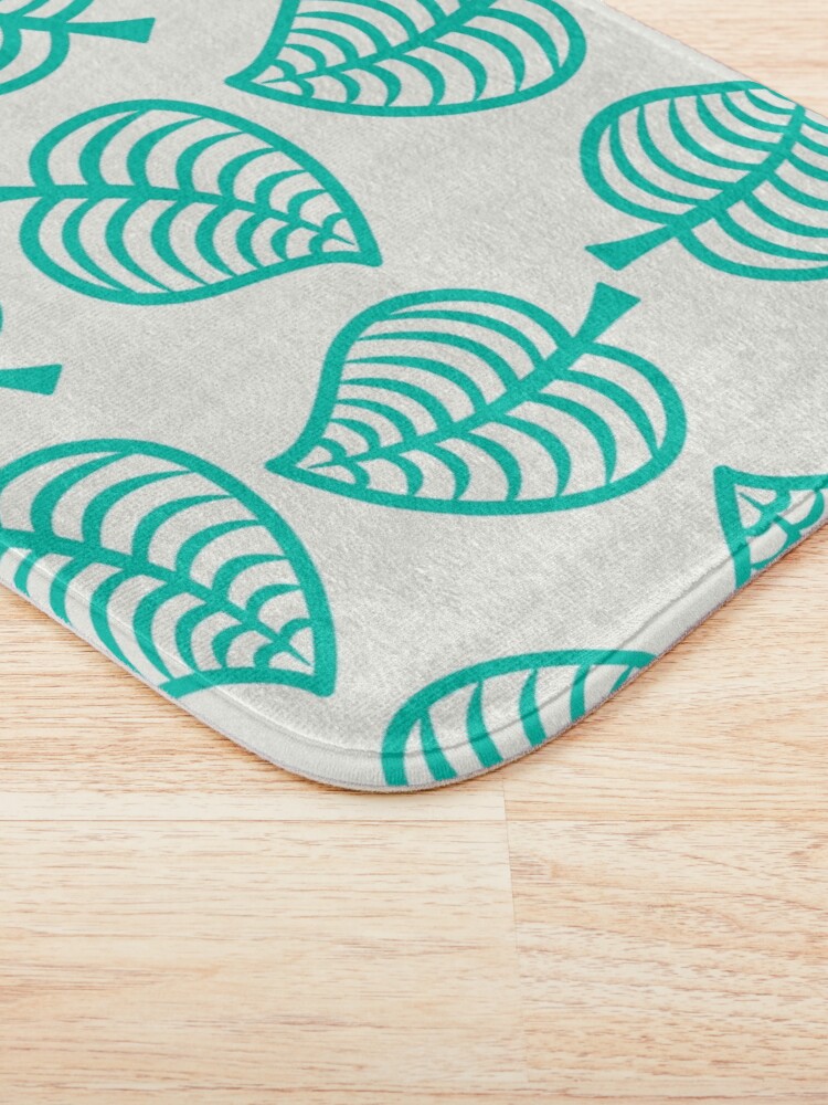 Alternate view of Island Life Pattern | Animal Crossing New Horizons Inspired Pattern Bath Mat