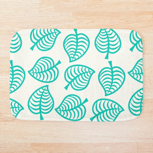 Island Life Pattern | Animal Crossing New Horizons Inspired Pattern Bath Mat