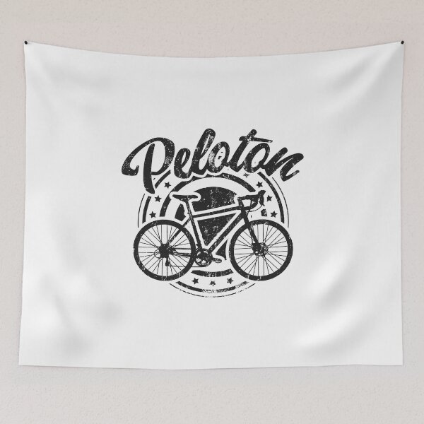 Item preview, Peloton Super Domestique Road Bike Theme Gifts for a Cyclist Black designed and sold by KNUXX Shop.