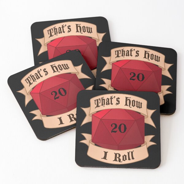 Item preview, D20 - That's How I Roll designed and sold by silvadorkable.
