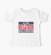Megatron Campaign for World Domination Baby Tee