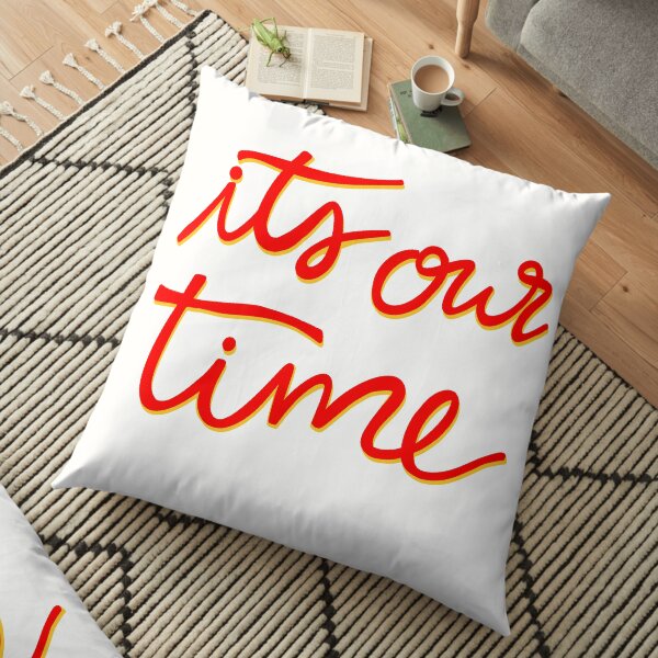 Chiefs It's Our Time Floor Pillow