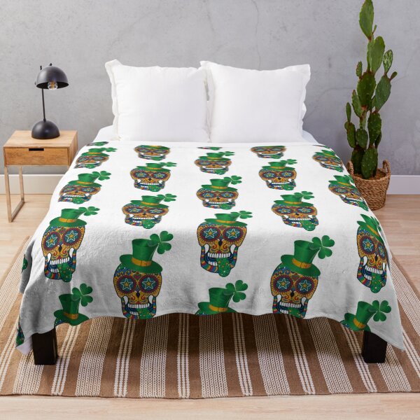 Item preview, Irish Sugar Skull designed and sold by katloganusa.