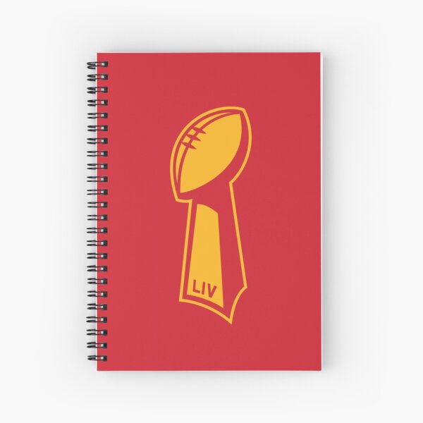 LIV Trophy - Red Spiral Notebook