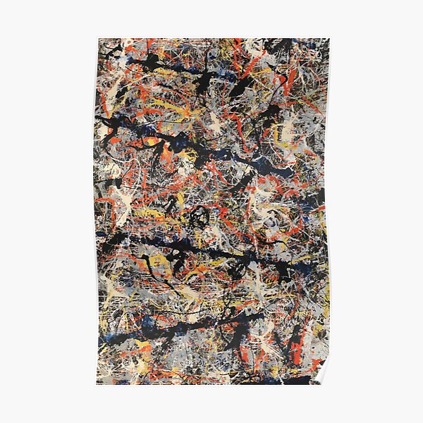 Jackson Pollack | Blue Poles Poster