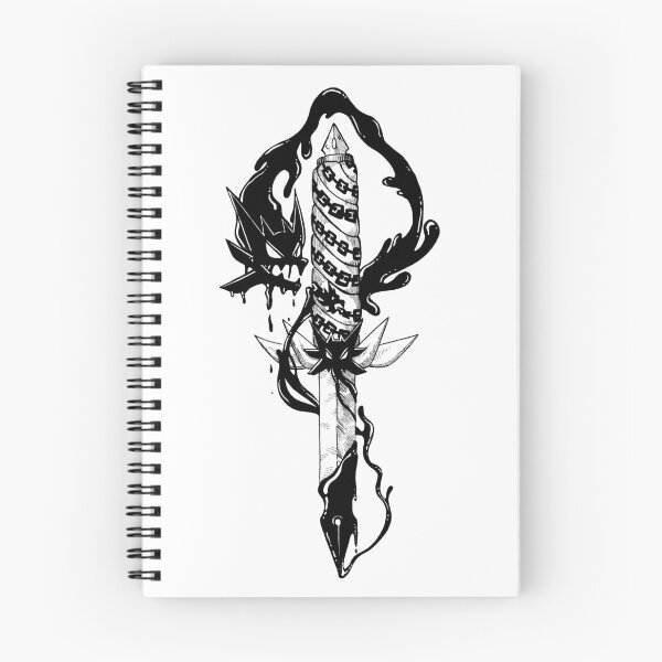 Item preview, Ink Dragon Dagger designed and sold by LinaToasty.