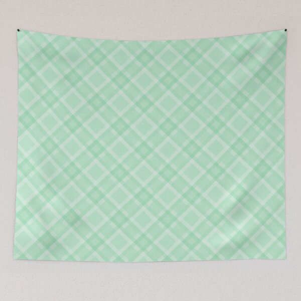 Item preview, Plaid Pastels - Mint Green designed and sold by Wizzles Emporium.