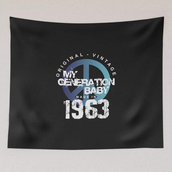 Item preview, 1963 Birthday My Year T Shirts, My Generation Baby!  designed and sold by Sal's T Shirts and Designs.