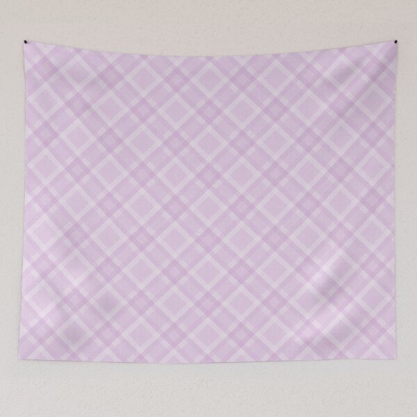 Item preview, Plaid - Pastel Lavender designed and sold by Wizzles Emporium.