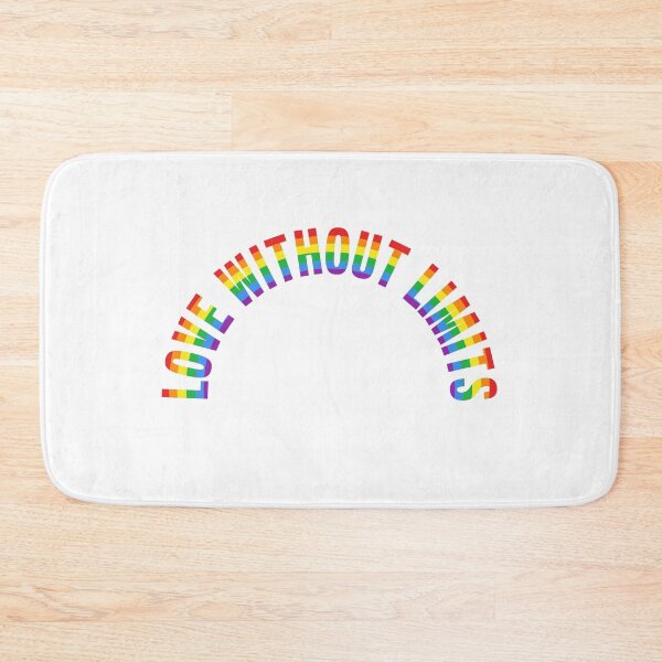 Item preview, Love Without Limits LGBT Rainbow Pride designed and sold by JustLivinLife.