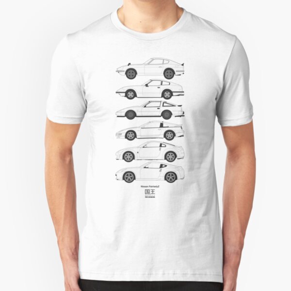 Nissan Fairlady Z History Slim Fit T-Shirt