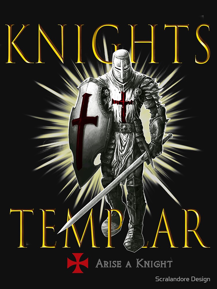 "Knights Templar Christian Warrior Knight With The Faith Of The Lord