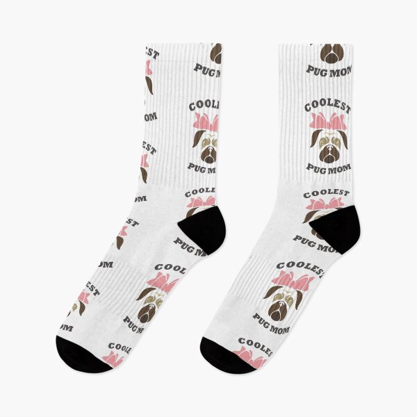 Item preview, Coolest Pug Mom designed and sold by suddenlysomeday.