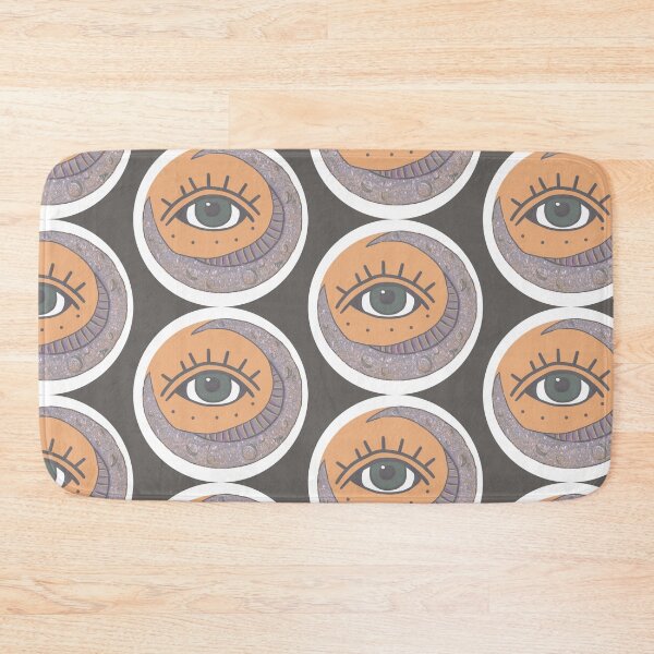 Item preview, vintage eye moon  designed and sold by mad   paints.