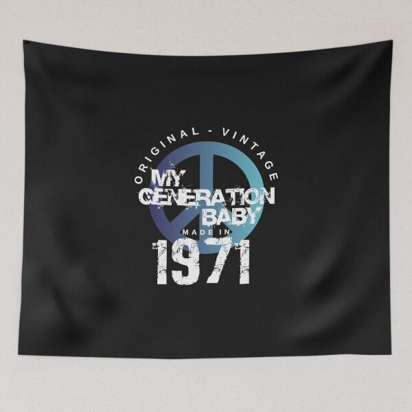 Item preview, 1971 Birthday My Year T Shirts, My Generation Baby!  designed and sold by Sal's T Shirts and Designs.