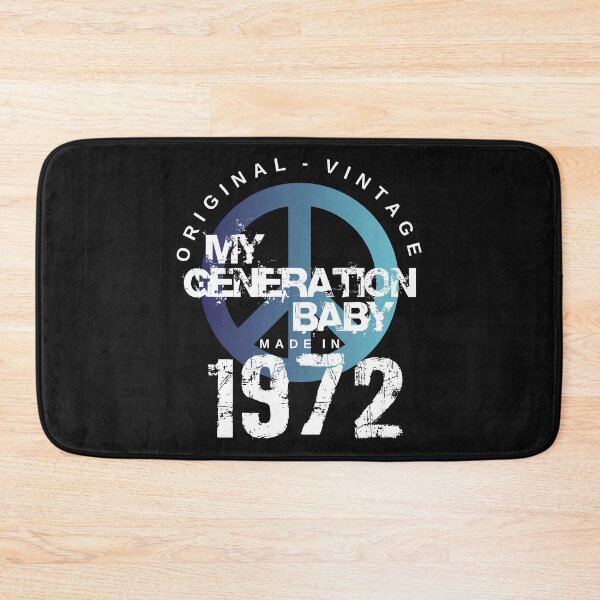 Item preview, 1972 Birthday My Year T Shirts, My Generation Baby!  designed and sold by Sal's T Shirts and Designs.
