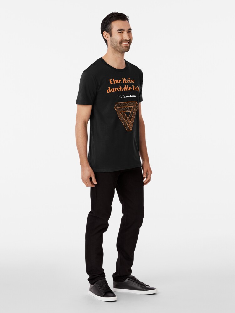 Thumbnail 3 von 6, Premium T-Shirt, Eine Reise durch die Zeit - H.G. Tannhaus - Buch Buch DARK netflix designt und verkauft von MarcoPolok.