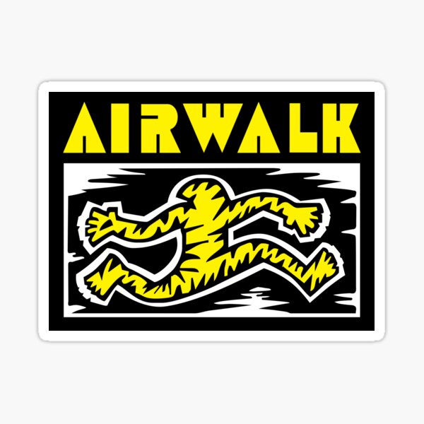 Airwalk Stickers Redbubble