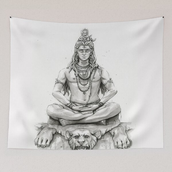 Item preview, Shiva Portrait designed and sold by Olga Shvartsur.