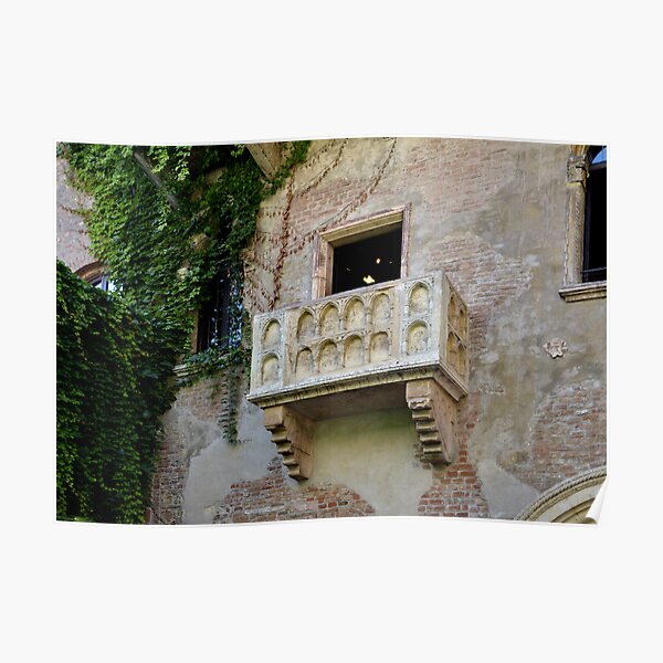 Balcone di Romeo e Giulietta Poster