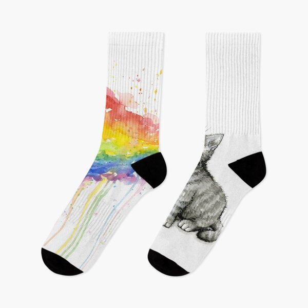 Item preview, Kitten Puking Rainbow designed and sold by Olga Shvartsur.
