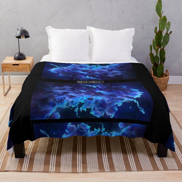 Item preview, Blue Purple Blast 3-D Splash Digital Print Smoke Abstract designed and sold by NoGrayDays1.
