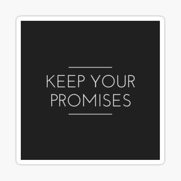 Item preview, Keep Your Promises designed and sold by Lehonani.