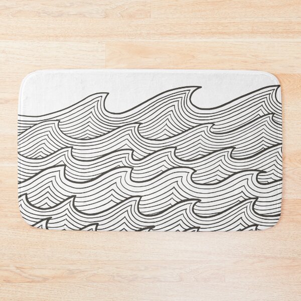 Item preview, Waves pattern  designed and sold by DesignTreasure.